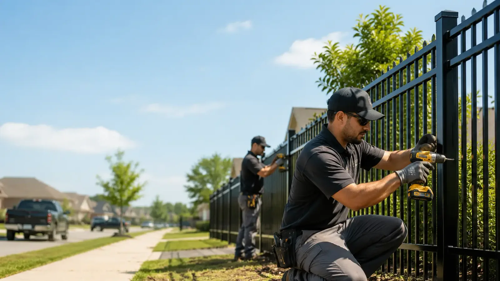 Metal Fence Installation in State Line, MS
